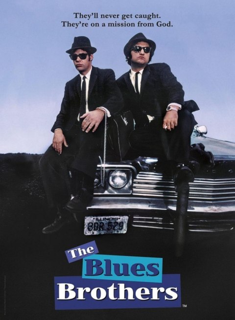 Puzzle 500 elementów Cult Movies Blues Brothers Clementoni