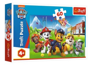 Puzzle 60el. Psi Patrol Na Polanie Trefl 17375 Trefl Puzzle