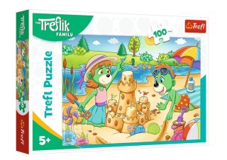 Puzzle Rodzina Treflików 100 el. Dzień Treflików Trefl 16470 Trefl Puzzle