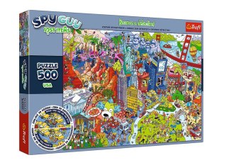 Puzzle Spy Guy Lost Items 500 el. USA Trefl 37480 Trefl Puzzle