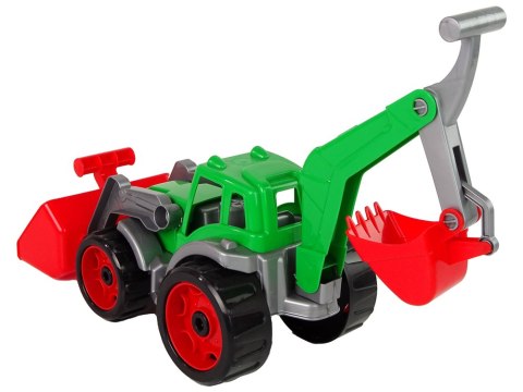 Traktor Koparka Łyżka Zielony 3671 Technok