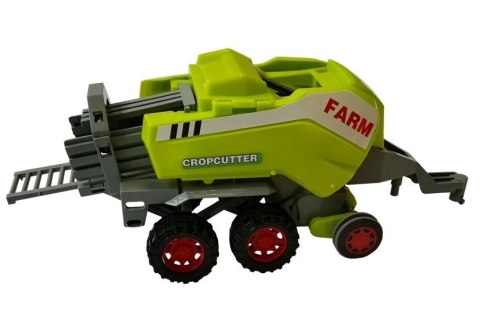 Zestaw Autek Farmerskich Zgrabiarka Prasa LEAN Toys