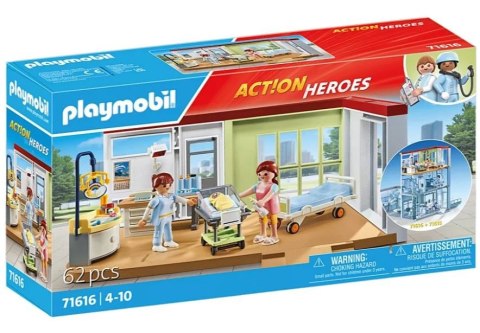 Zestaw figurek Action Heroes 71616 Oddział położniczy Playmobil