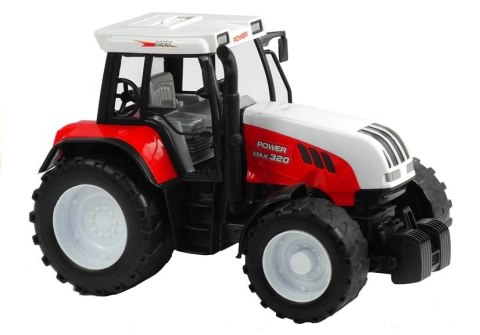 Duży Traktor z Przyczepą Maszyna Rolnicza 65 cm LEAN Toys