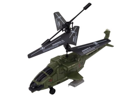 Helikopter Militarny Wojskowy Zdalnie Sterowany RC Żyroskop LEAN Toys