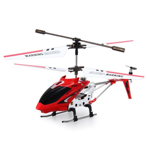 Helikopter Zdalnie Sterowany RC Żyroskop Syma S107G Czerwony LEAN Toys