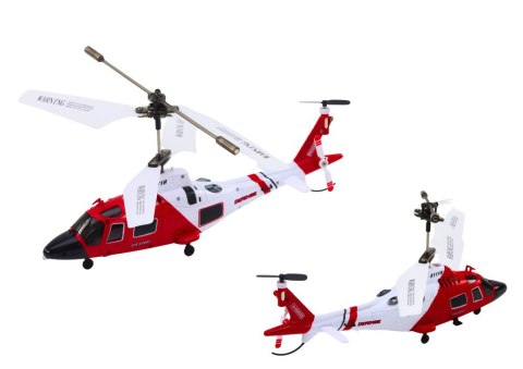 Helikopter Zdalnie Sterowany RC Żyroskop Syma S111H Czerwony LEAN Toys