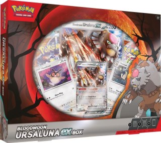 Karty Bloodmoon Ursaluna ex Box Pokemon TCG