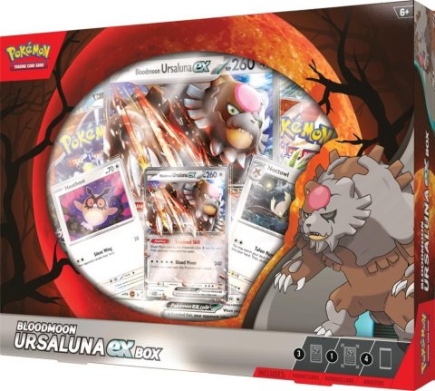 Karty Bloodmoon Ursaluna ex Box Pokemon TCG