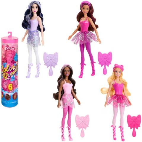 Lalka Barbie Color Reveal seria Baletnice Mix Mattel