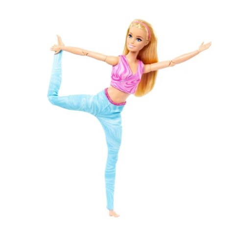 Lalka Barbie Made to Move Blond włosy Mattel