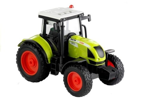 Traktor z Prasą Rolującą Do Belowania Gra 37,5 cm LEAN Toys