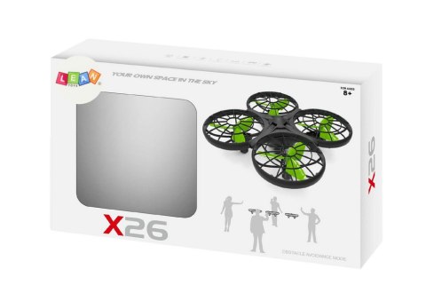 Zdalnie Sterowany Dron X26 SYMA Czarny LEAN Toys