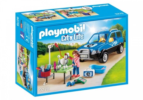 Zestaw figurek Mobilny salon dla psów Playmobil