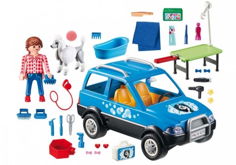 Zestaw figurek Mobilny salon dla psów Playmobil