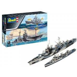 Zestaw upominkowy Statki Pacific Warriors 1/700 Revell