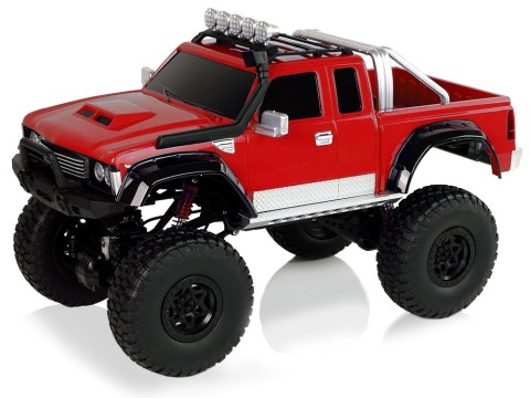 Auto Off- Road R/C 2.4G Climbing Car 1:8 Czerwony 4x4 LEAN Toys