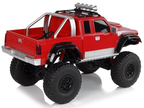 Auto Off- Road R/C 2.4G Climbing Car 1:8 Czerwony 4x4 LEAN Toys