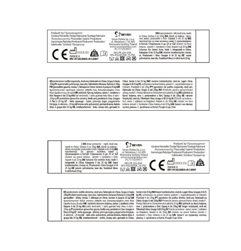 OCHRANIACZE ROWEROWE - KOLANA I ŁOKCIE - STITCH