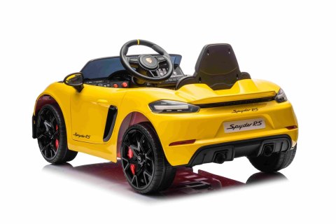 Pojazd Porsche 718 Lakier Żółty