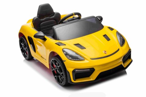 Pojazd Porsche 718 Lakier Żółty