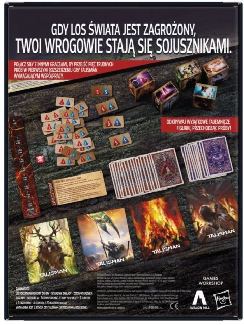 Gra Talisman Magia i Miecz 5 edycja Sojusze-Wezwanie losu Rebel