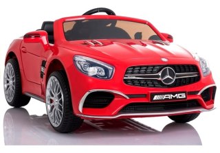 Pojazd na Akumulator Mercedes SL65 LCD Czerwony LEAN CARS