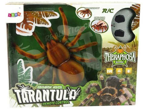 Zdalnie Sterowany Pająk Tarantula Podczerwień Brązowy R/C LEAN Toys