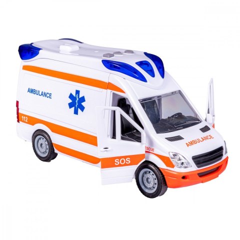 Auto ambulans z noszami Smily Play