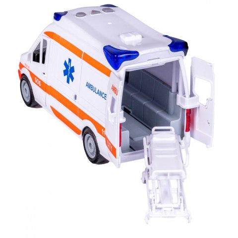 Auto ambulans z noszami Smily Play