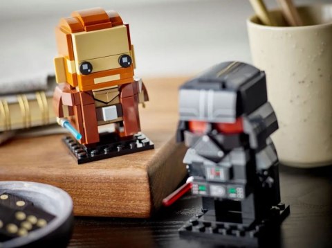 Klocki BrickHeadz 40547 Obi-Wan Kenobi i Darth Vader LEGO