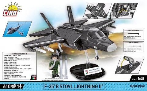 Klocki F-35B Stovl Lightning II 610 klocków Cobi Klocki