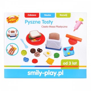 Masa plastyczna Ciasto-masa Pyszne tosty Smily Play