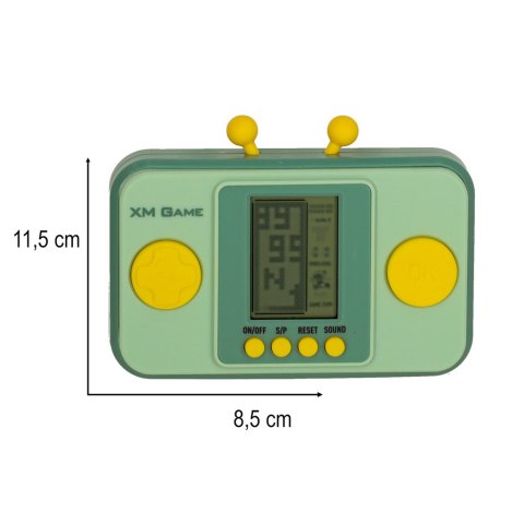 Gra elektroniczna zręcznościowa konsola przenośna zielony Kik sp. z o.o. sp. k.