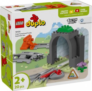 Klocki DUPLO 10425 Tunel i tory kolejowe - zestaw rozszerzający LEGO