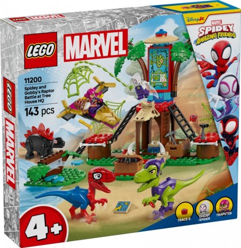 Klocki SPIDEY 11200 Bitwa Spidey'ego i Gobby'ego przy domku na drzewie LEGO Klocki SPIDEY 11200 Bitwa Spidey'ego i Gobby'ego przy domku na drzewie LEGO