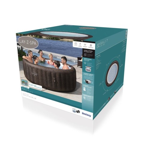 Lay-Z-Spa Bali SMART Air Jet Jacuzzi BESTWAY