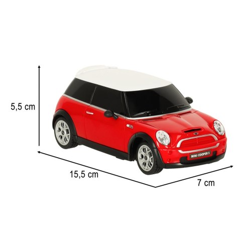 Samochód zdalnie sterowany Rastar 15000 MINI Cooper S 1:27 czerwony Kik sp. z o.o. sp. k.