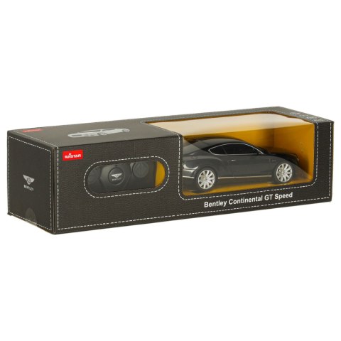 Samochód zdalnie sterowany Rastar 48600 Bentley Continental GT 1:24 czarny Kik sp. z o.o. sp. k.