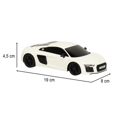 Samochód zdalnie sterowany Rastar 72300 Audi R8 2015 1:24 biały Kik sp. z o.o. sp. k.