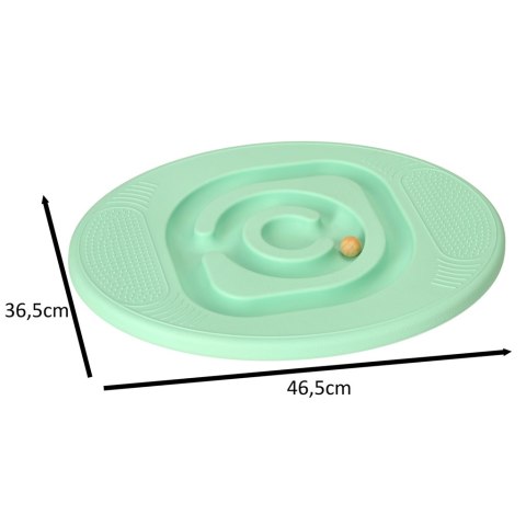 Równoważnia do balansowania deska z labiryntem dla dzieci miętowa Kik sp. z o.o. sp. k.