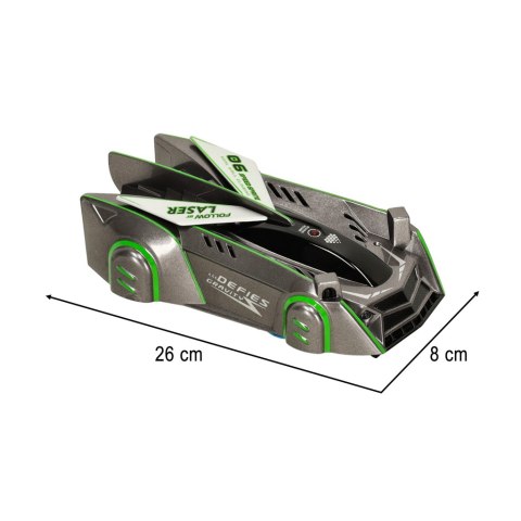 Samochód zdalnie sterowany Laser Car szary Kik sp. z o.o. sp. k.