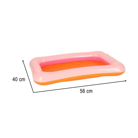 Piasek Kinetyczny w wiaderku 1kg foremki różowy Kik sp. z o.o. sp. k.