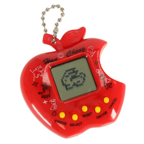 Tamagotchi gra elektroniczna dla dzieci jabłko czerwony Kik sp. z o.o. sp. k.