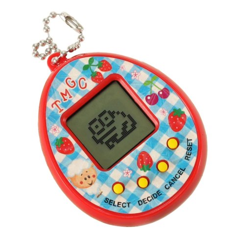 Tamagotchi gra elektroniczna dla dzieci jajko czerwony Kik sp. z o.o. sp. k.