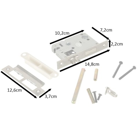 Zamek elektroniczny do drzwi SMART klamka inteligentna na kod odcisk palca bluetooth Kik sp. z o.o. sp. k.