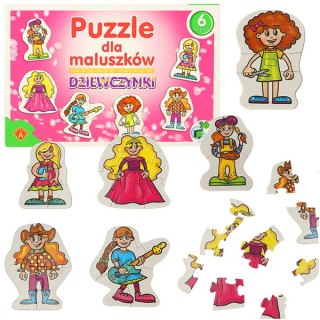 ALEXANDER Puzzle dla maluszków - dziewczynki 2+ Zakład Produkcyjny "Alexander" Piotr Pundzis