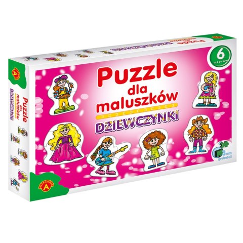 ALEXANDER Puzzle dla maluszków - dziewczynki 2+ Zakład Produkcyjny "Alexander" Piotr Pundzis