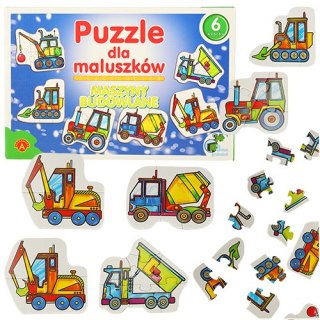 ALEXANDER Puzzle dla maluszków - maszyny budowlane 2+ Zakład Produkcyjny "Alexander" Piotr Pundzis