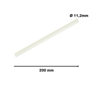 Klej na gorąco wkłady do pistoletu bezbarwny 11mm x 200mm 1kg Kik Sp. z o. o. Sp. k.